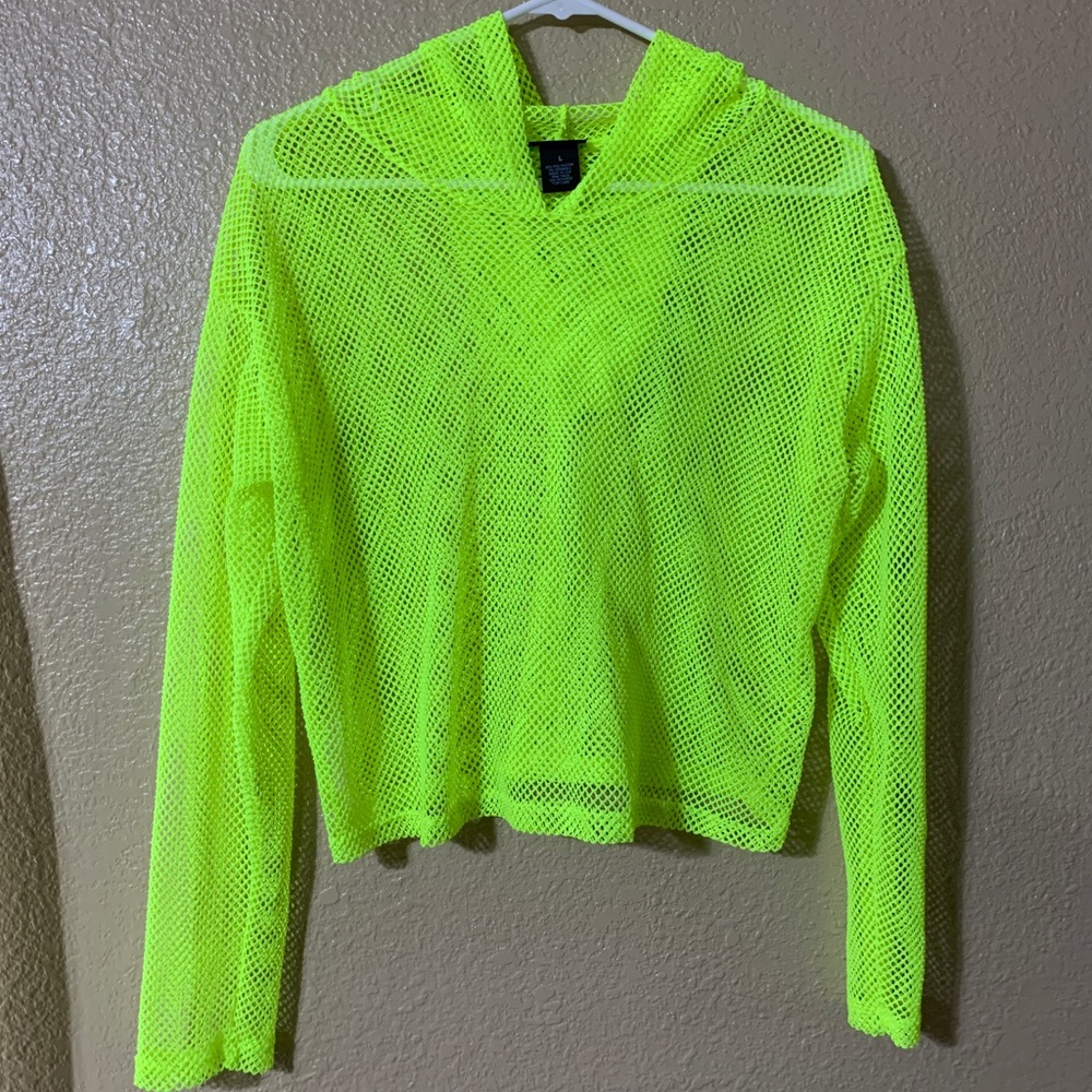 Mesh crop top
